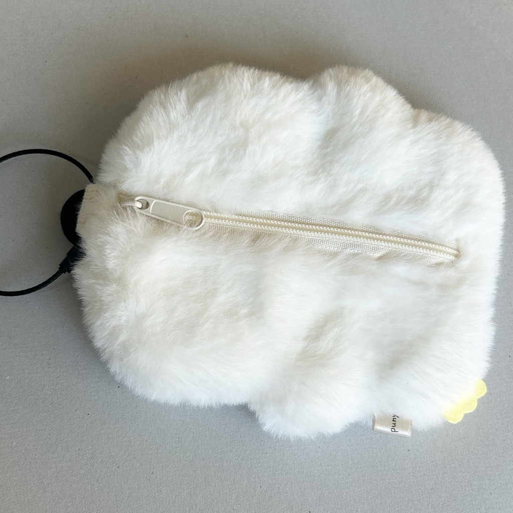 もふもふくわぴーポーチ