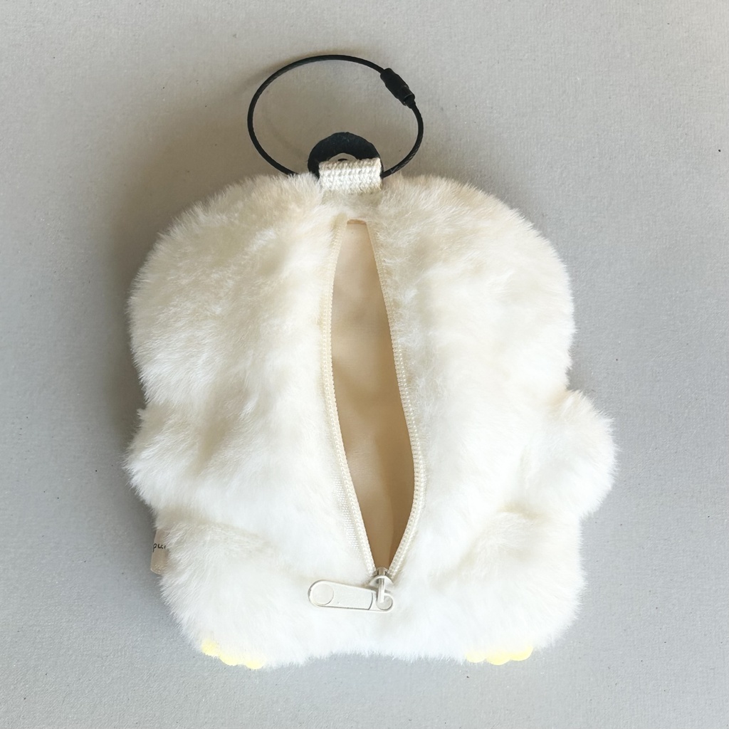 もふもふくわぴーポーチ