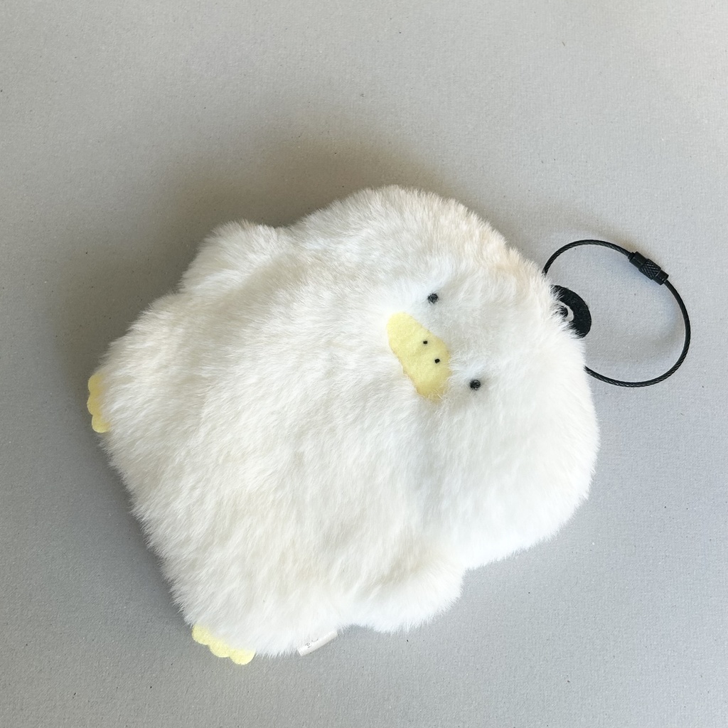 もふもふくわぴーポーチ