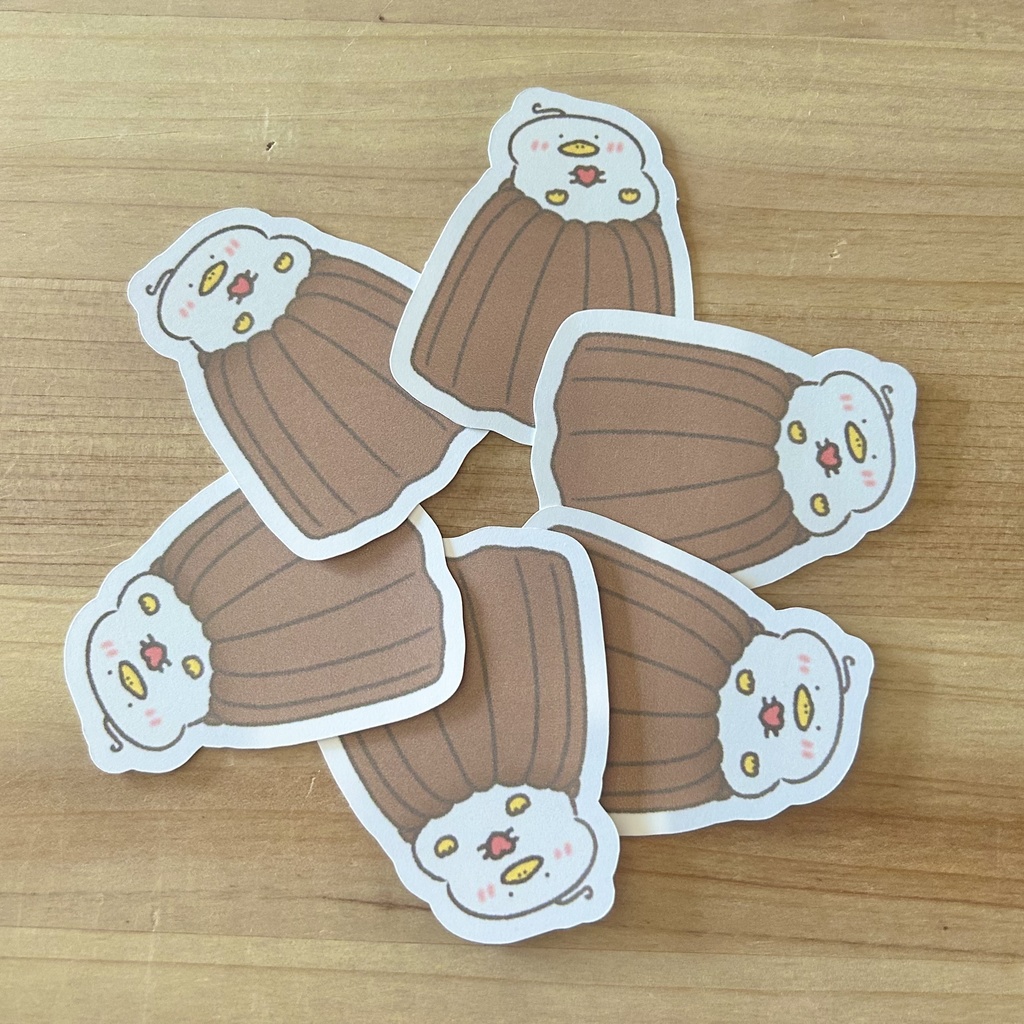 カヌレくわぴーメッセージカード