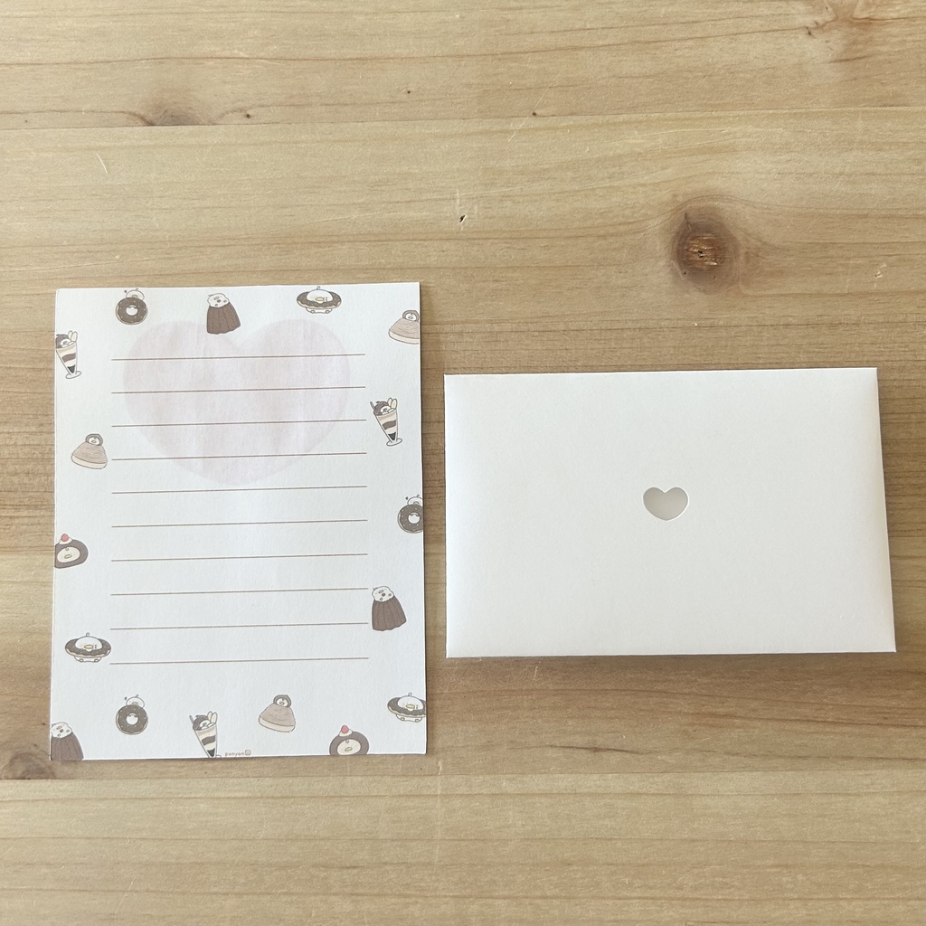 ミニレターセット(デザート)