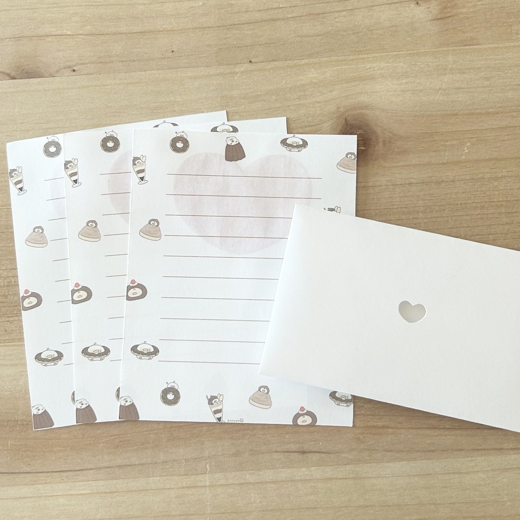 ミニレターセット(デザート)