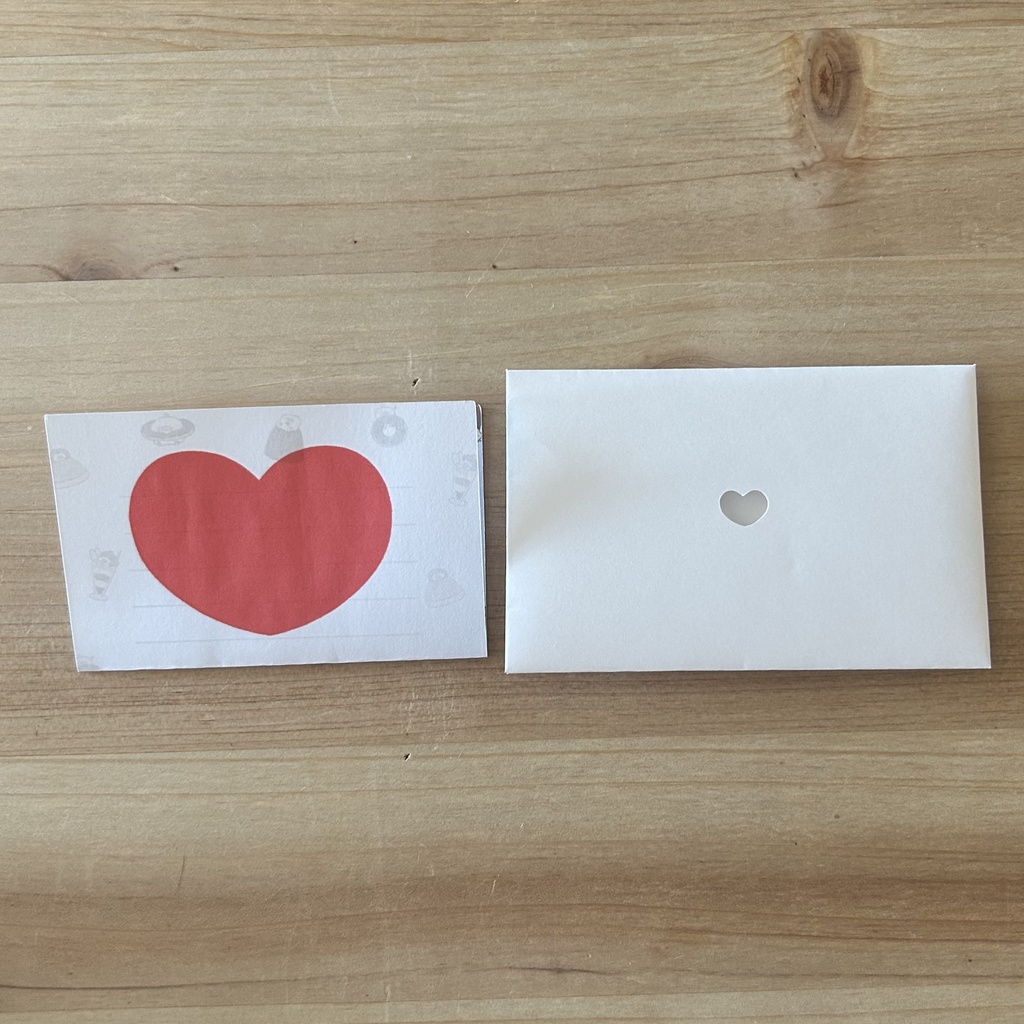 ミニレターセット(デザート)