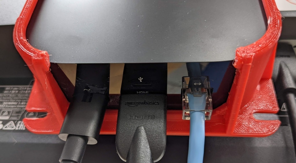 AppleTV VESA/壁面マウント 3Dプリンタ製