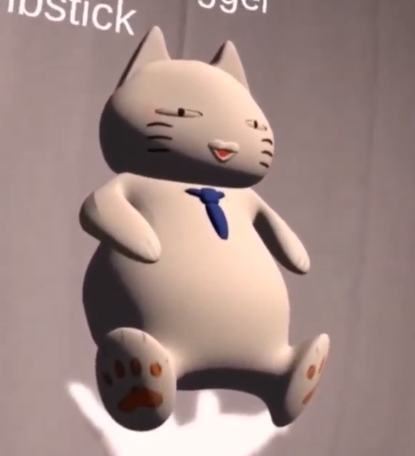 ネコの3Dデータ(無料) unitypackage