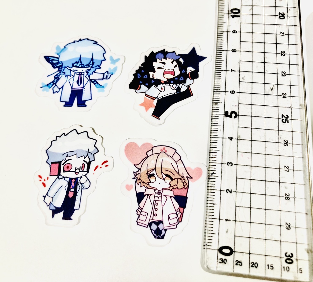 Dr.誰か シール缶バッチアクスタセット