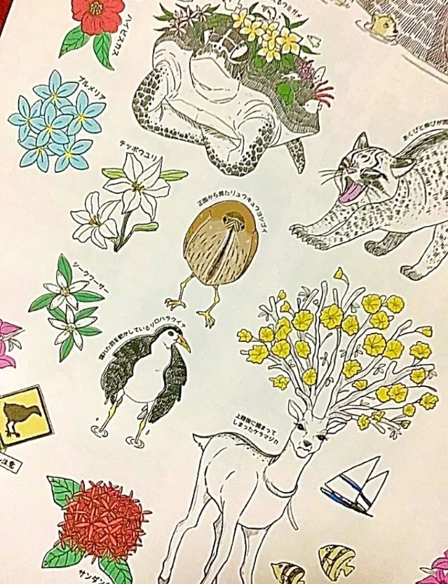 オリジナル 手作り フレーク シール セット