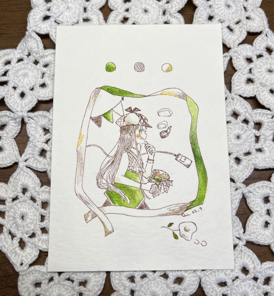 【水彩原画】L版サイズ原画・各種