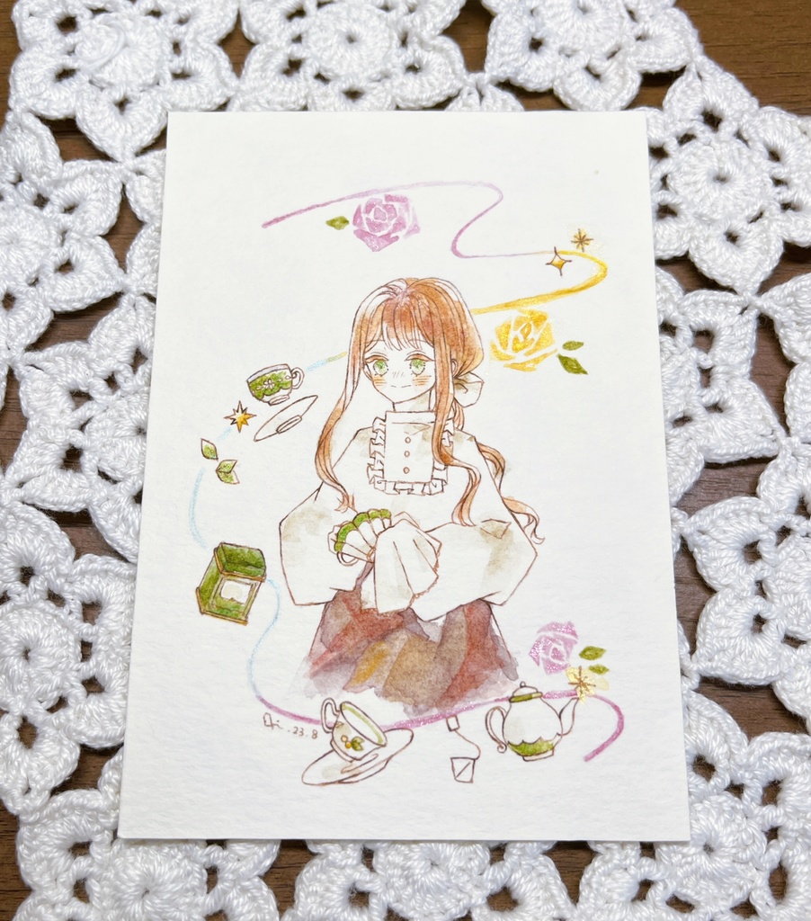 【水彩原画】L版サイズ原画・各種