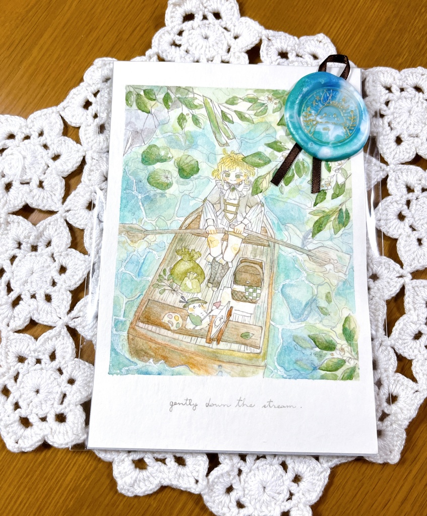 【水彩原画】はがきサイズ原画・各種