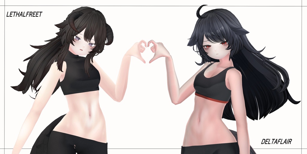 【リーサルフリート】【デルタフレア】リアルボディテクスチャ