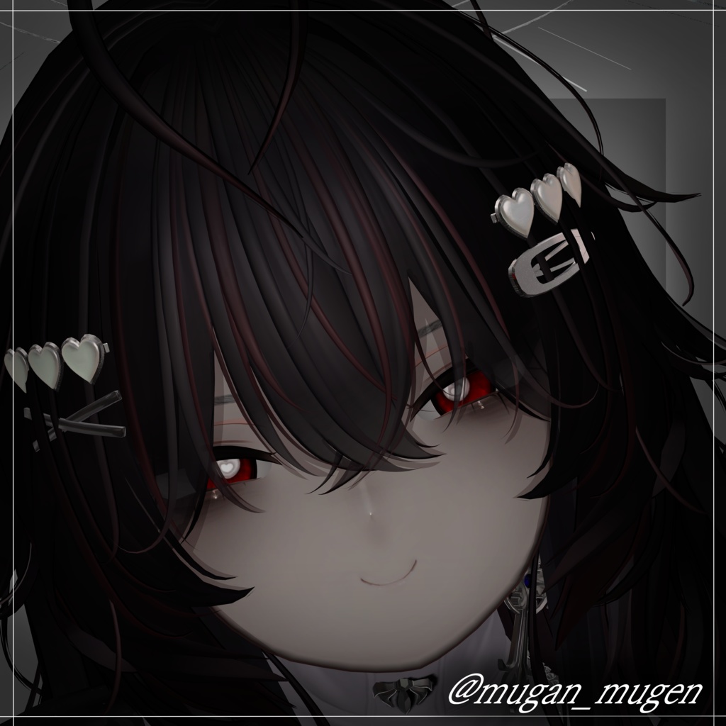 【リーサルフリート】【デルタフレア】❥黒リムメイクテクスチャ