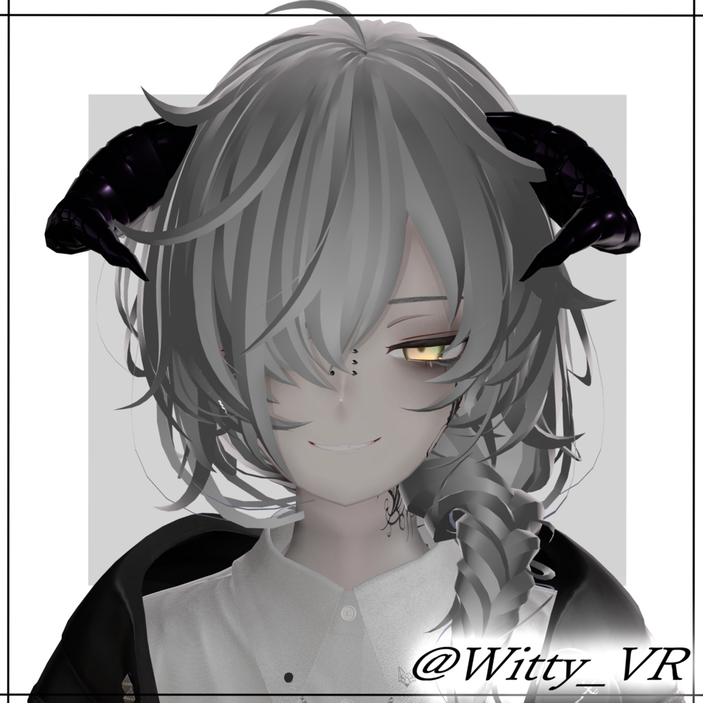 【リーサルフリート】【デルタフレア】❥黒リムメイクテクスチャ