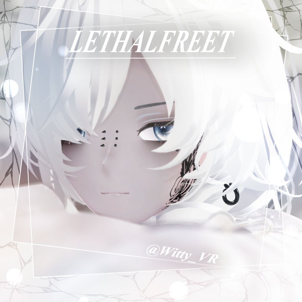 【4アバター対応】空模様アイテクスチャ