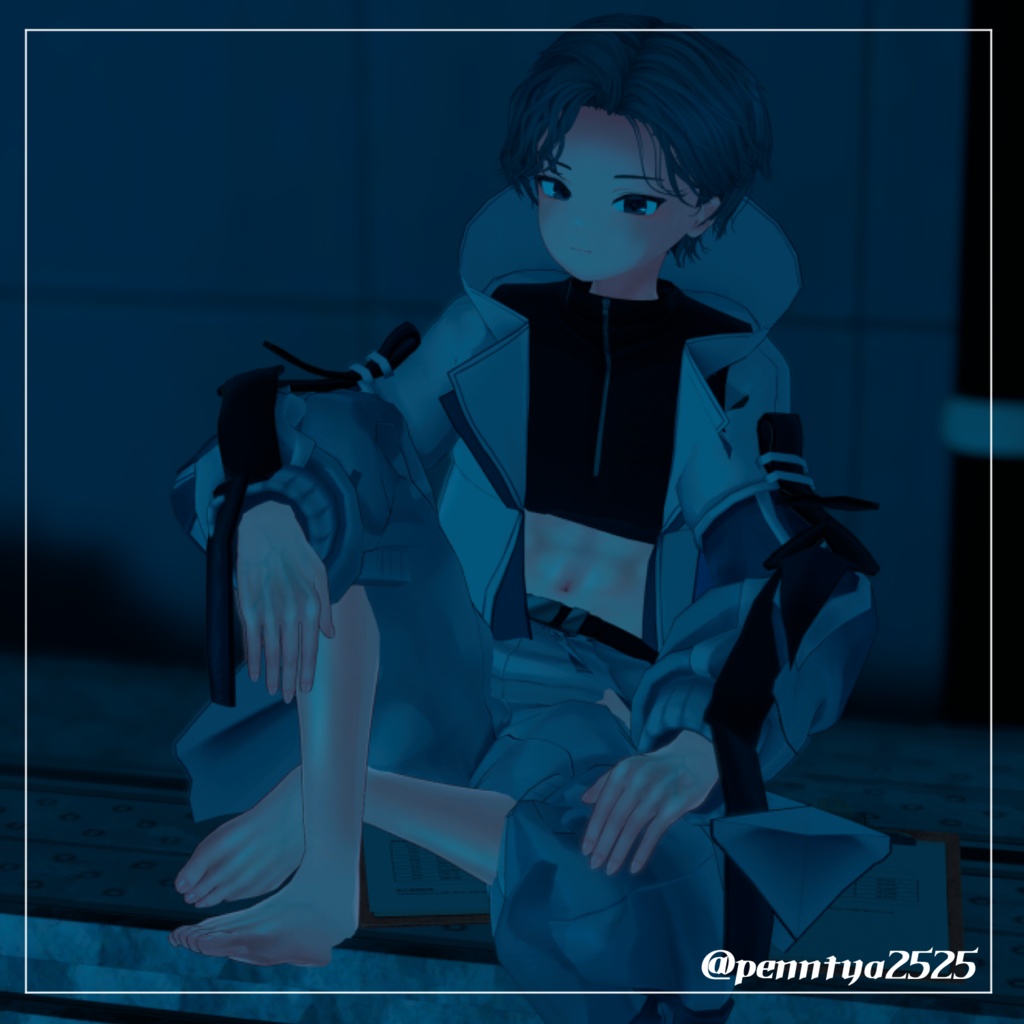 【リーサルフリート】【デルタフレア】筋肉,血管ボディテクスチャ