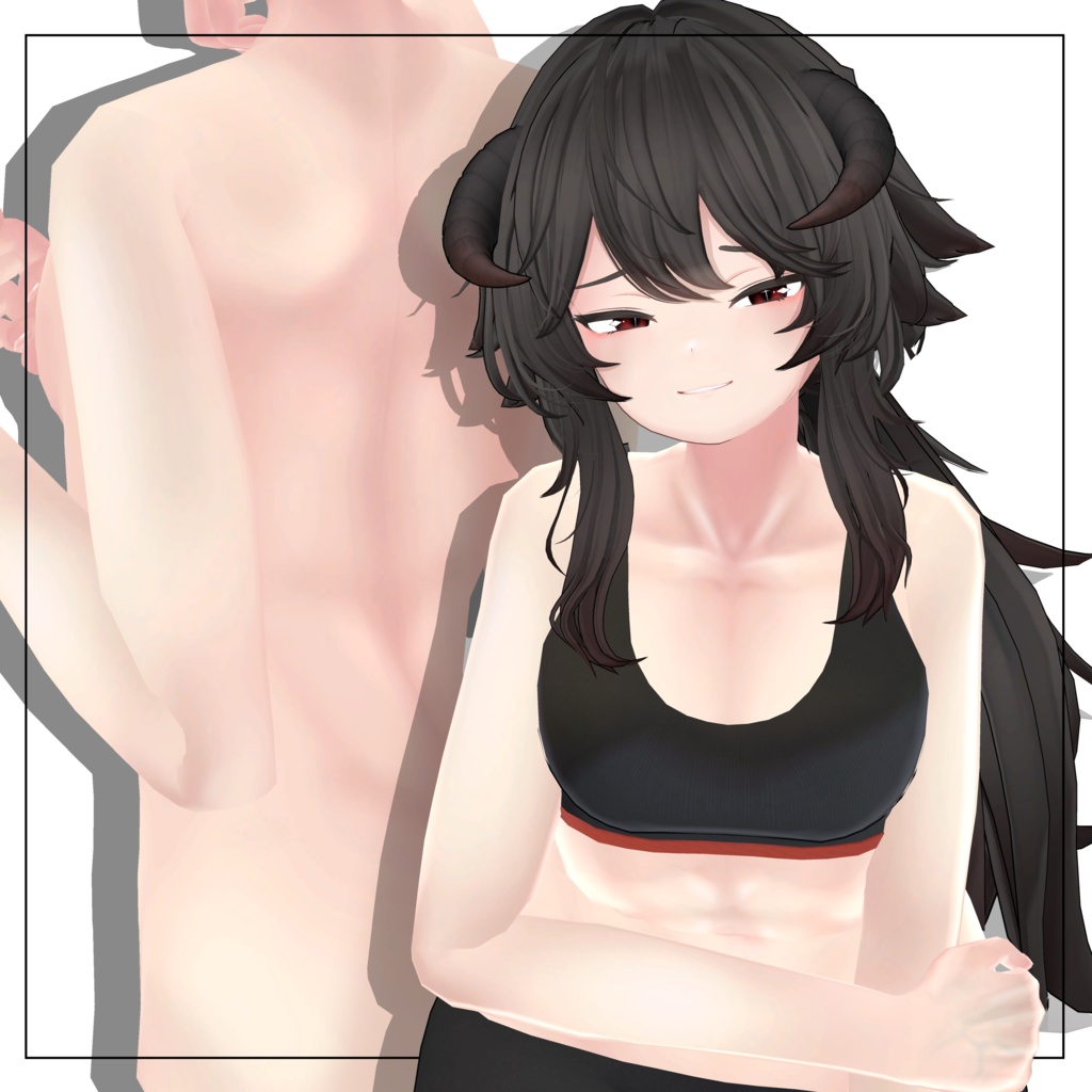 【リーサルフリート】【デルタフレア】筋肉,血管ボディテクスチャ