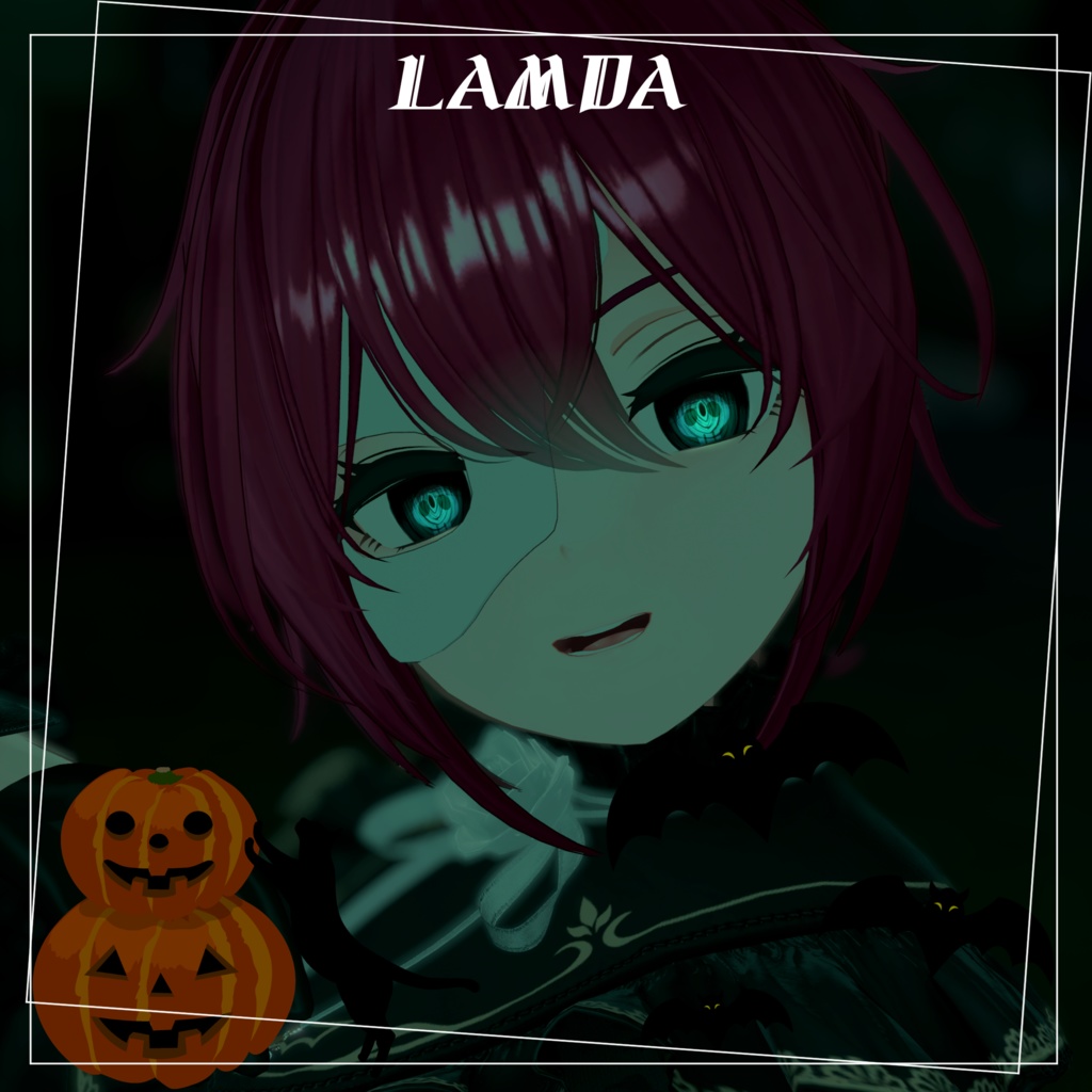 【VERMILION全アバター対応】🐈⬛ハロウィン発光テクスチャ🎃