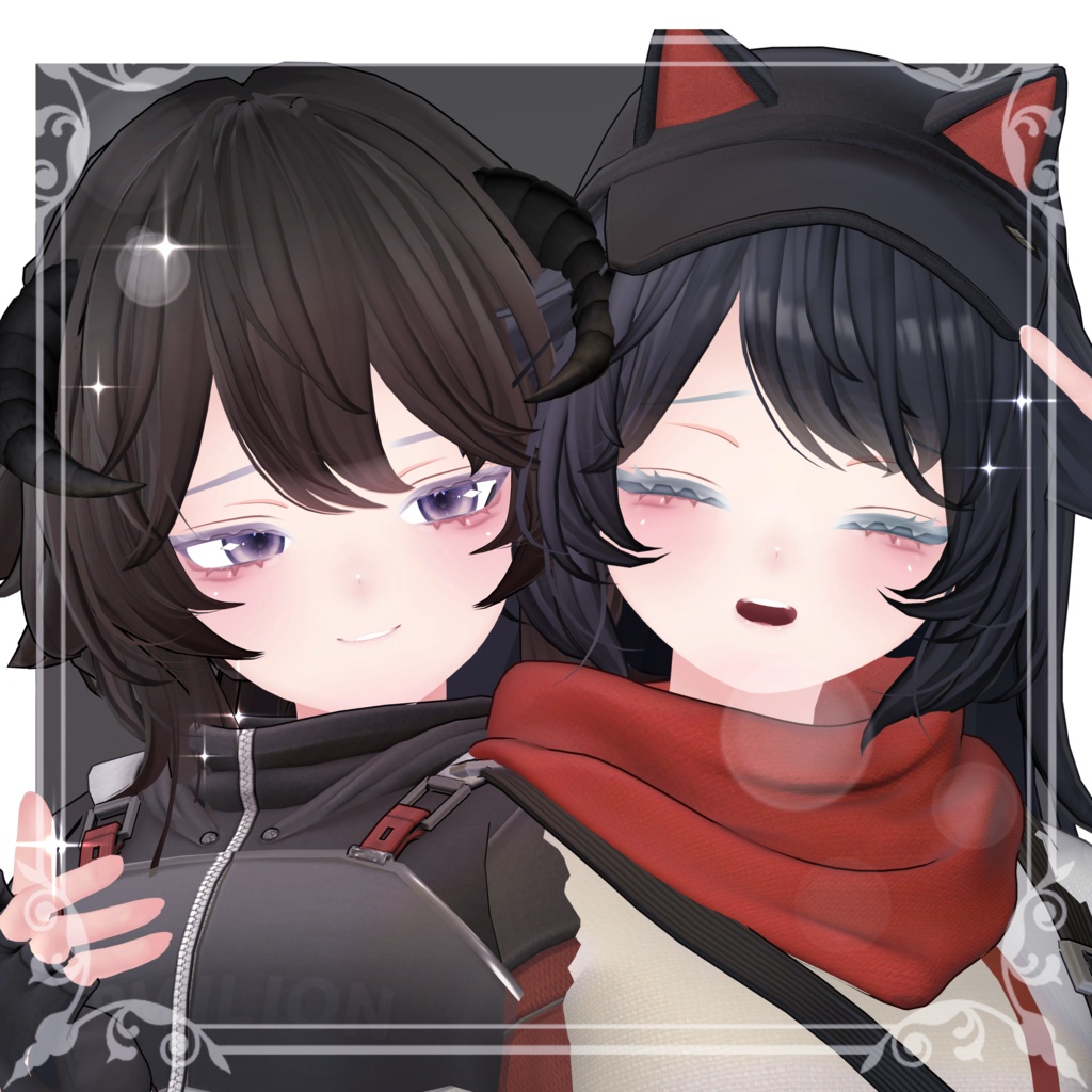【VERMILION複数アバター対応】二次元メイクセット