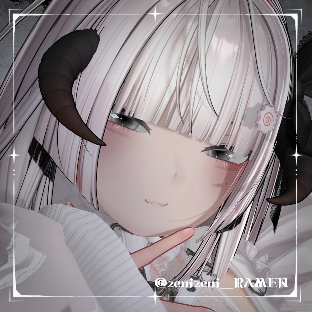 SALE中‼️🛍️【VERMILION複数アバター対応】気だるげメイク&アイテクスチャ