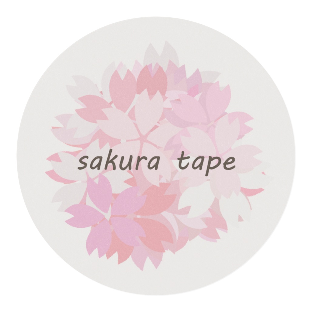 桜柄マスキングテープ