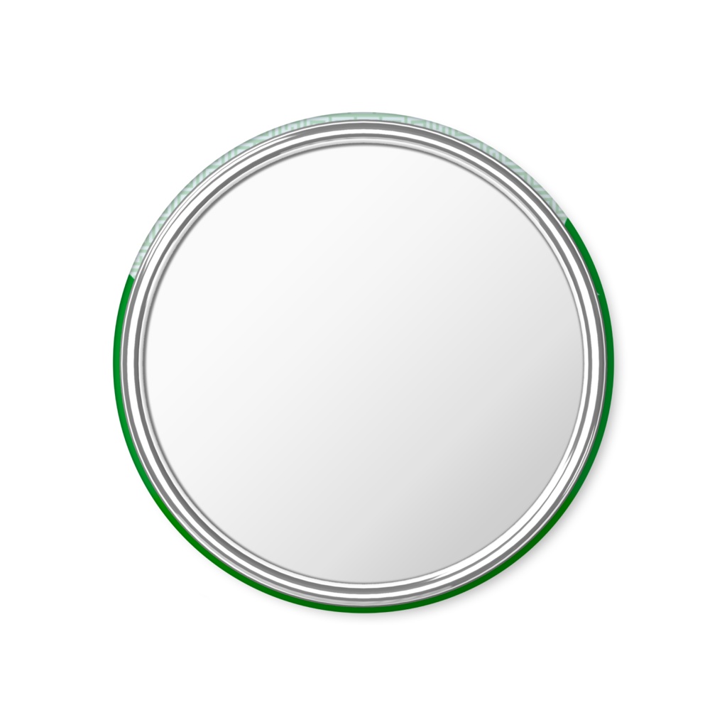 見てるにゃん…缶ミラー