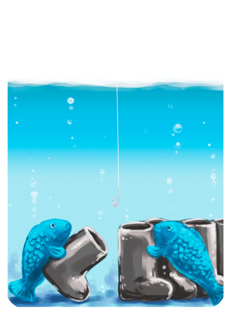 釣られる魚さんサイドの秘密の作業