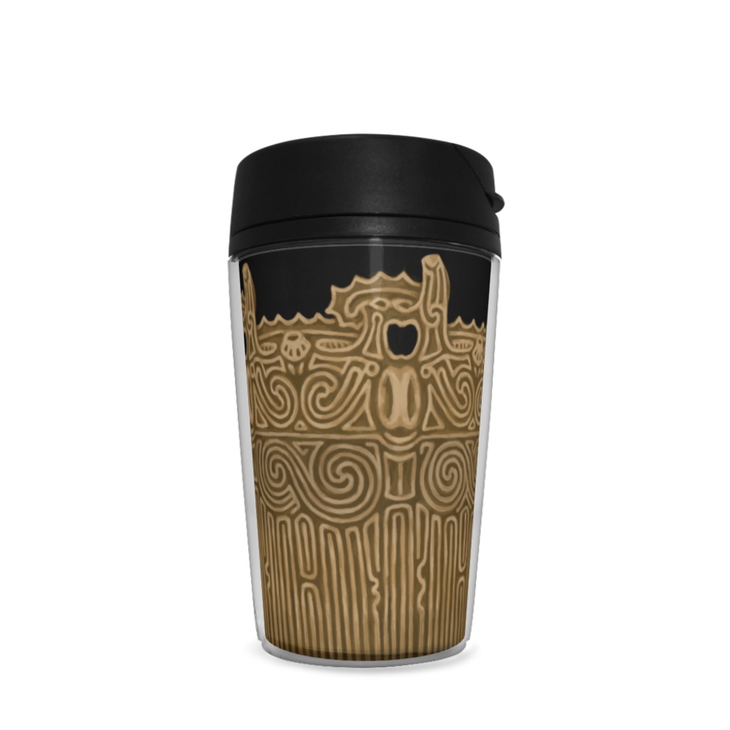 縄文式タンブラー(火焔型縄文式土器風)