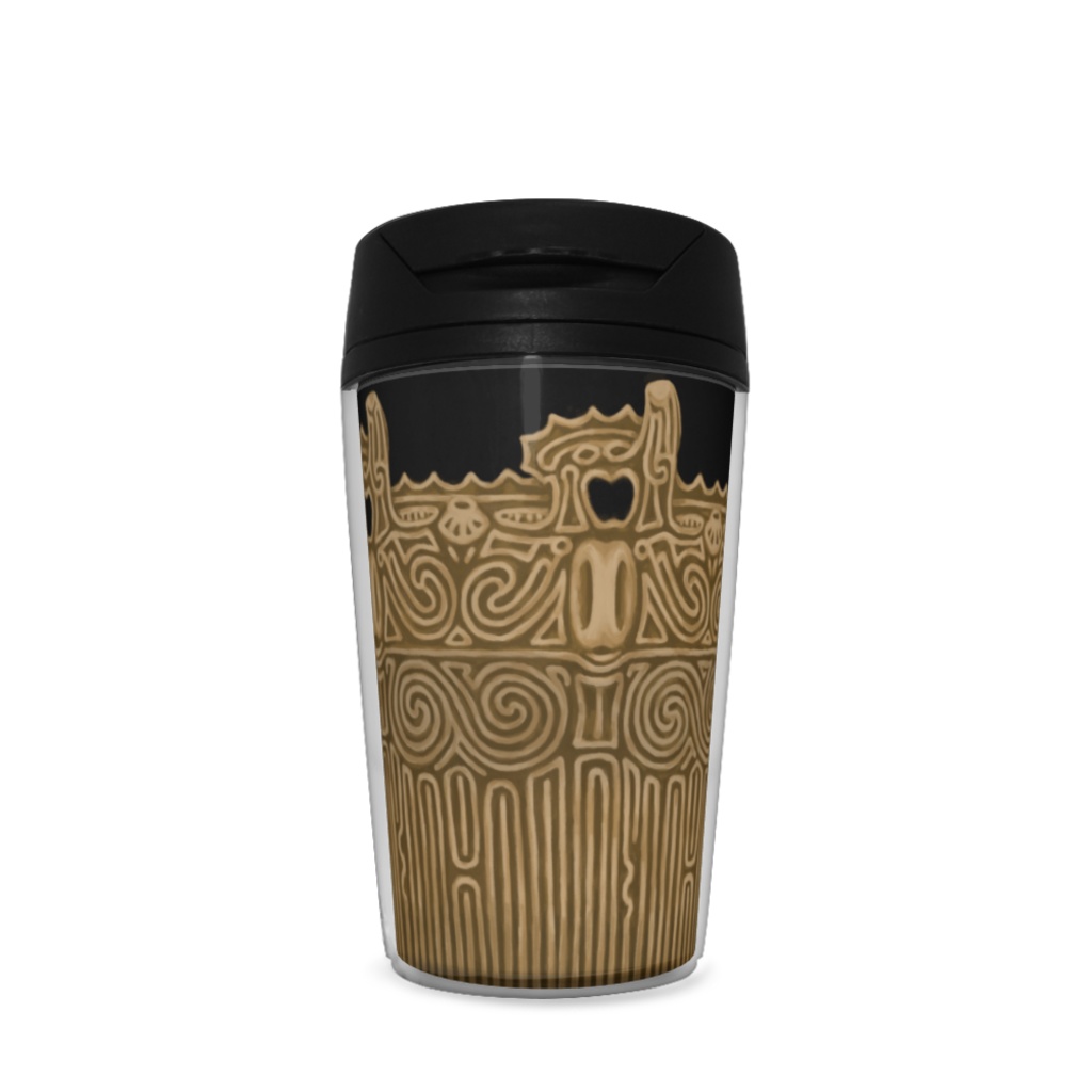 縄文式タンブラー(火焔型縄文式土器風)