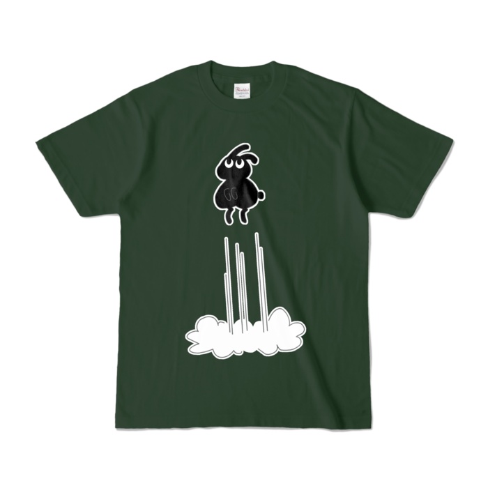 黒ウサじゃんぷTシャツ