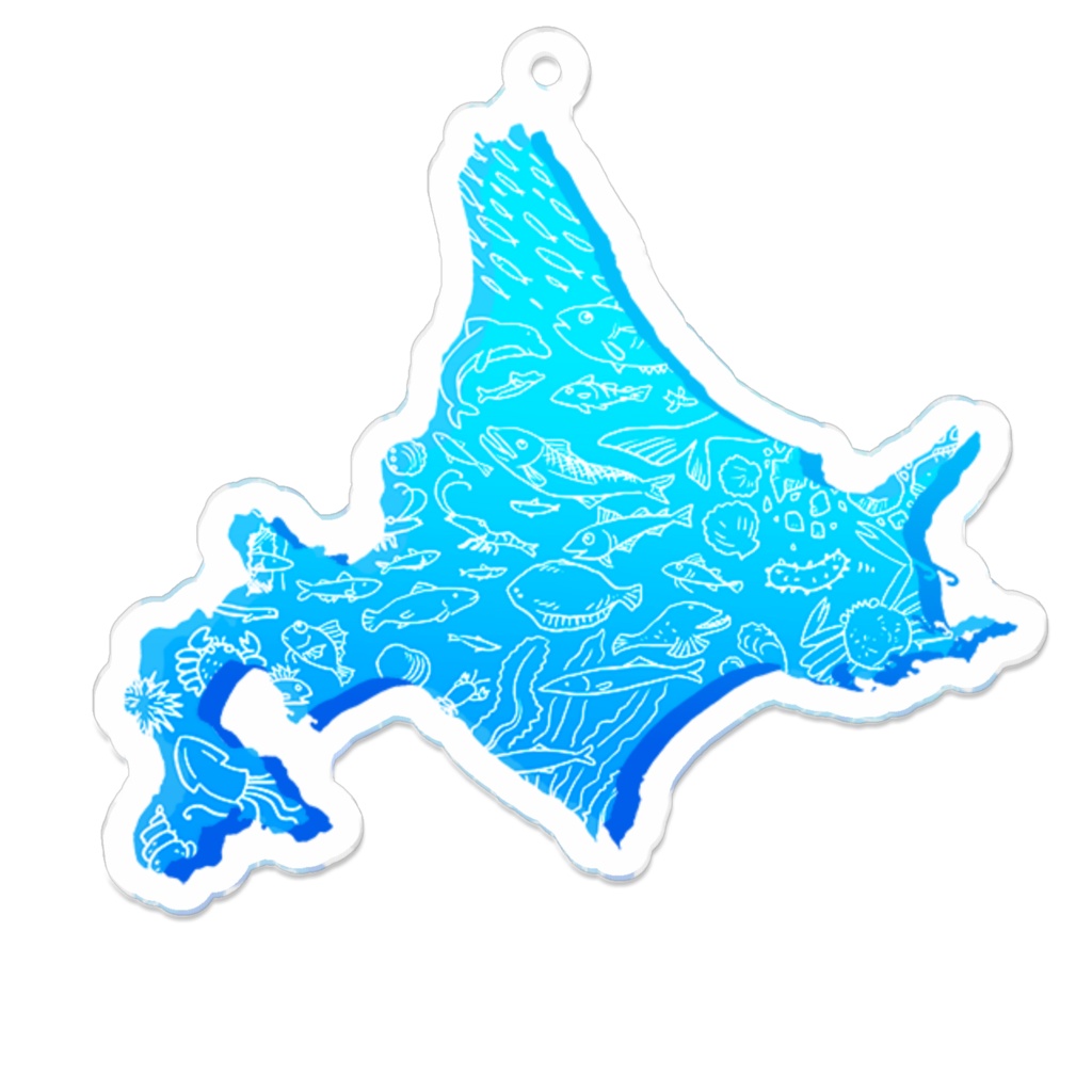 北海道・水産物キーホルダー