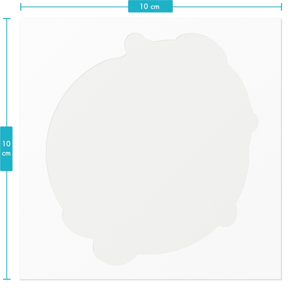 不眠症黒兎ちゃん-ステッカー