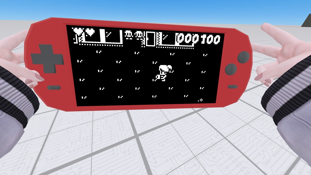 アバター用ゲームギミック「VirusLQP79」(Game gimmick for VRChat avatar)