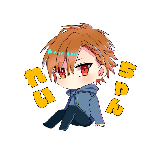 れいちゃん ステッカー2
