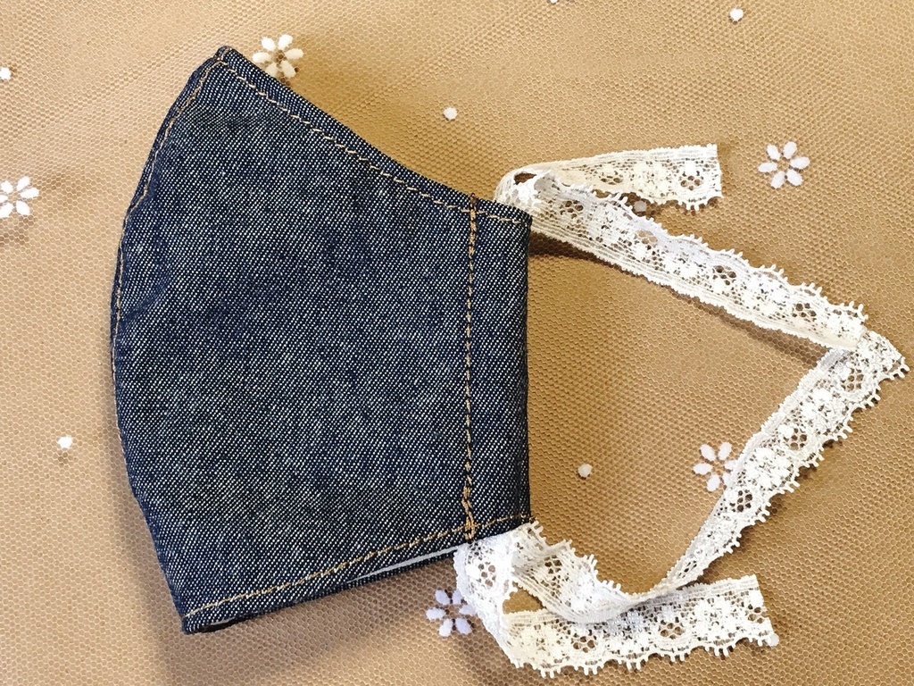 デニム風マスク