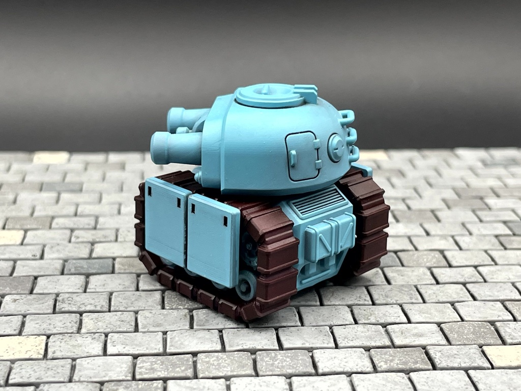 キューブタンクシリーズ「2連砲戦車」