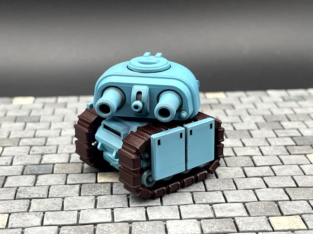 キューブタンクシリーズ「2連砲戦車」