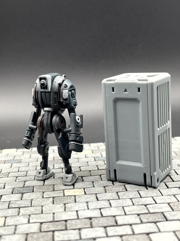 自律型汎用ロボット「Convot」1/48 +Container(S)