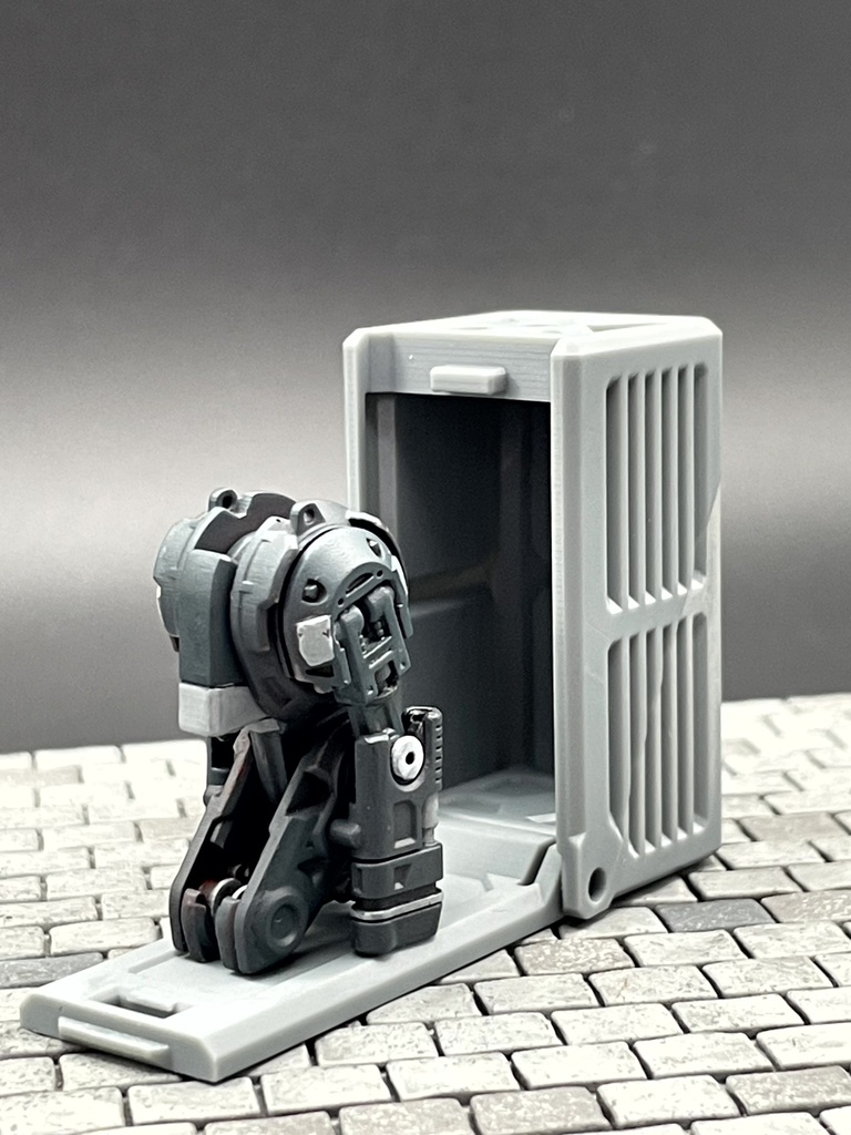 自律型汎用ロボット「Convot」1/48 +Container(S)