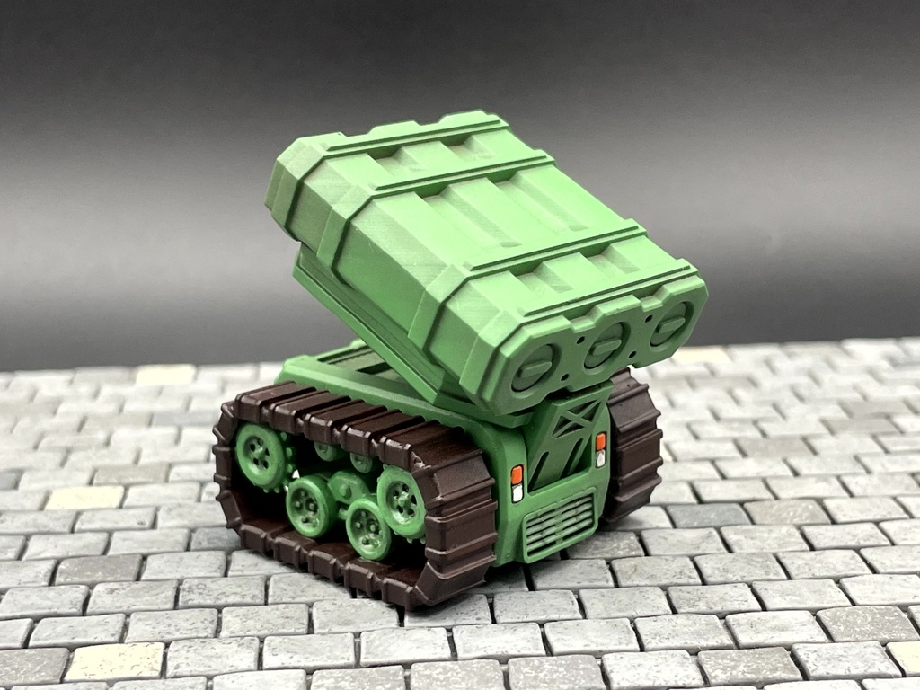 キューブタンクシリーズ「ミサイル戦車」