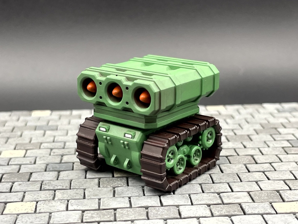 キューブタンクシリーズ「ミサイル戦車」