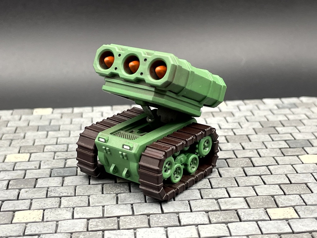 キューブタンクシリーズ「ミサイル戦車」