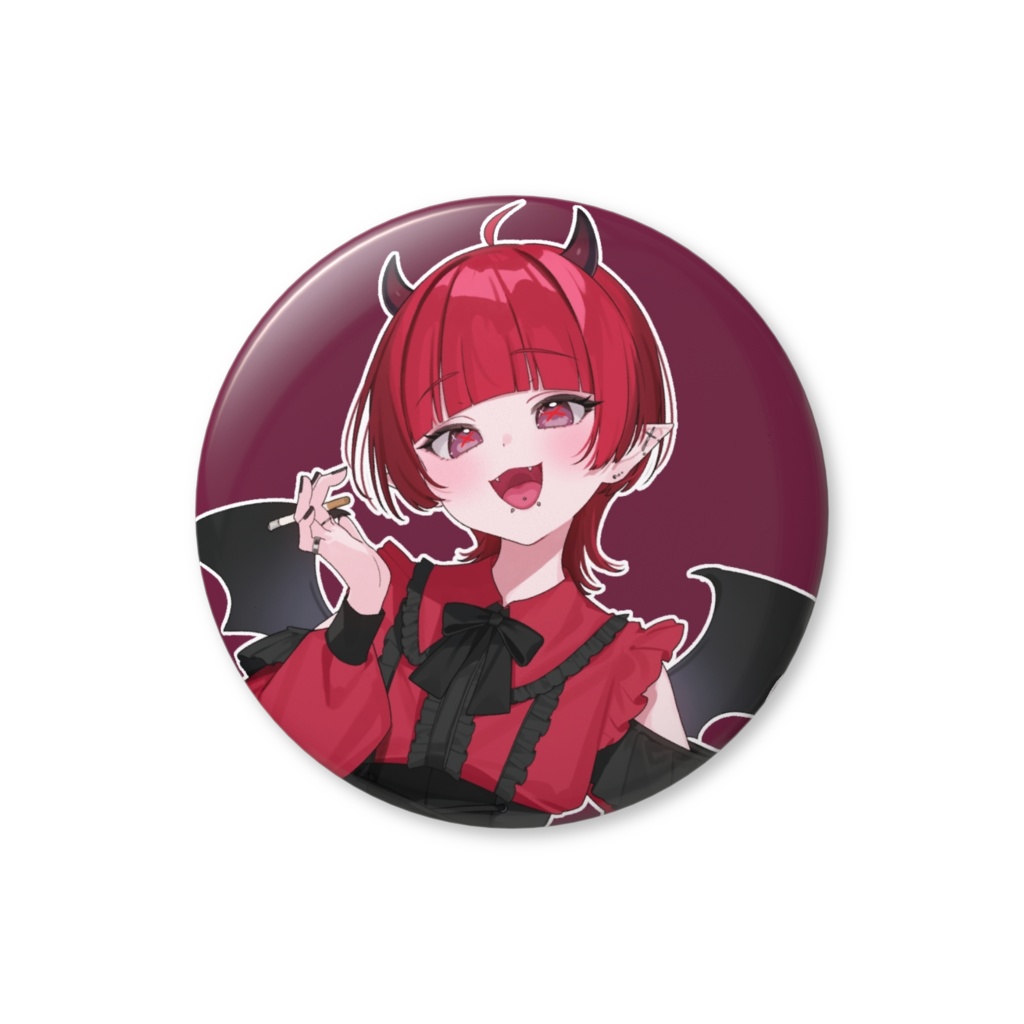 でびるちゃん缶バ デフォ1