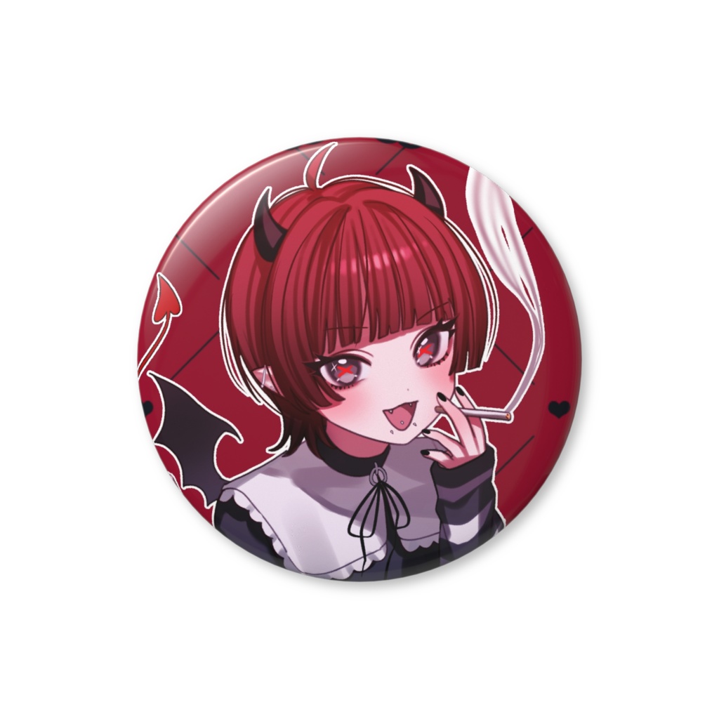 でびるちゃん缶バ デフォ2