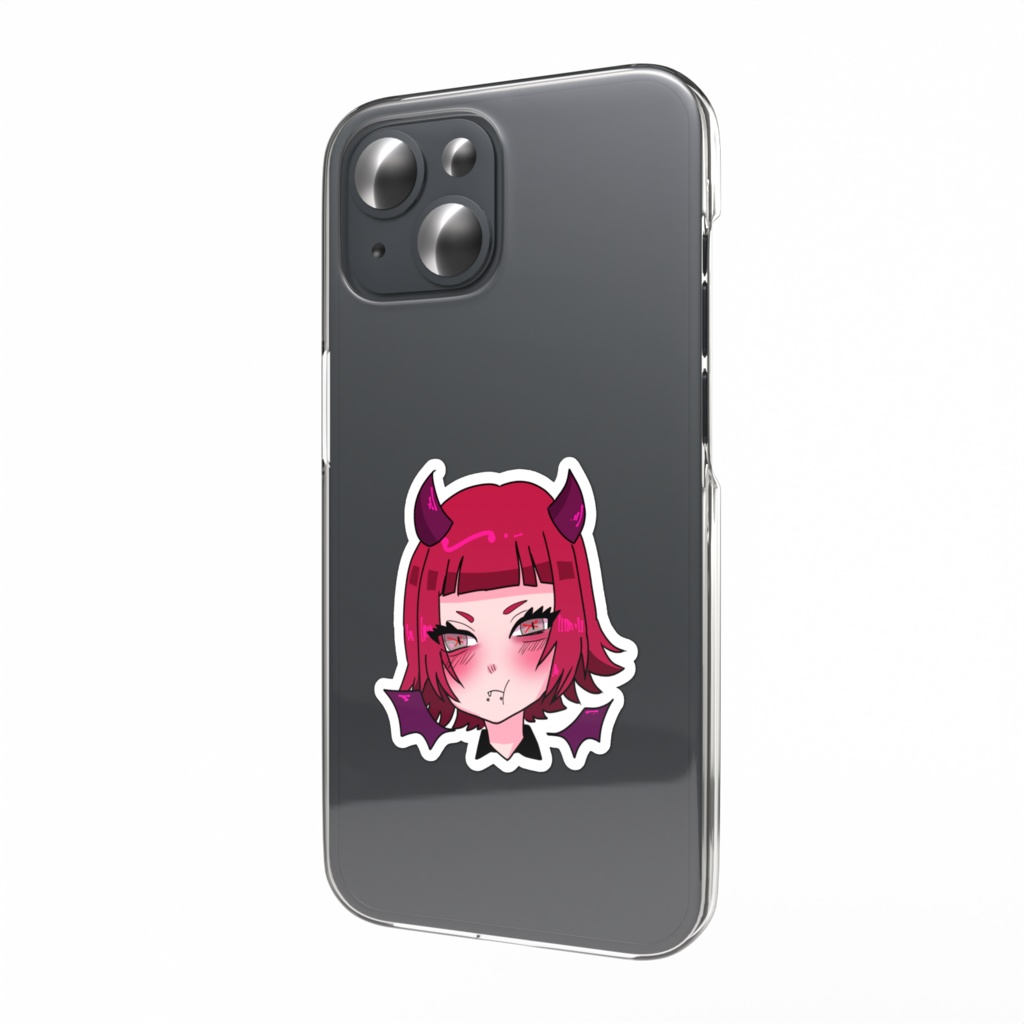 でびるちゃんむむむステッカー