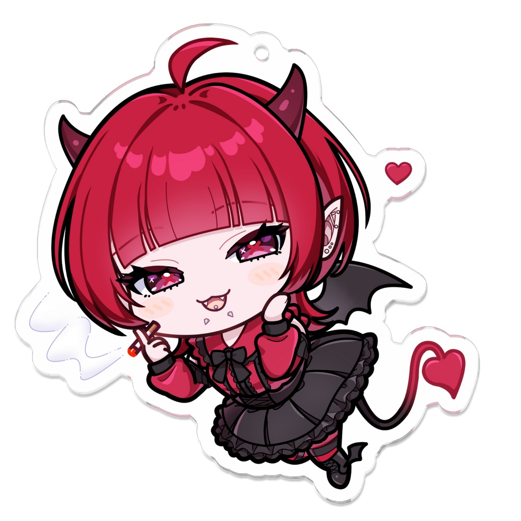 でびるちゃんアクキー2