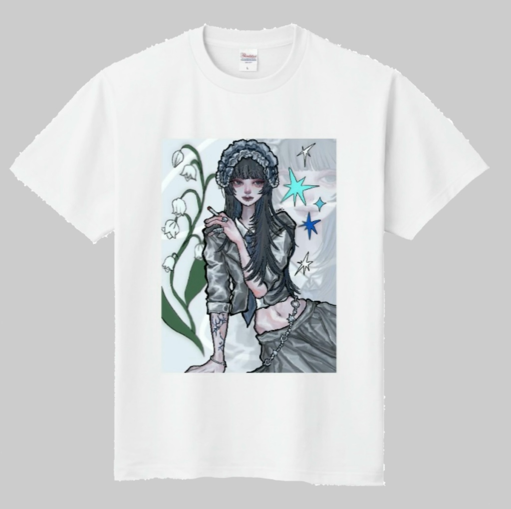 🩵ྀི青と鈴蘭_ホワイト