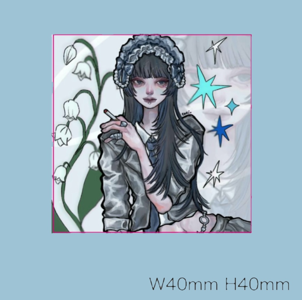 🪼かなたまステッカー4種類