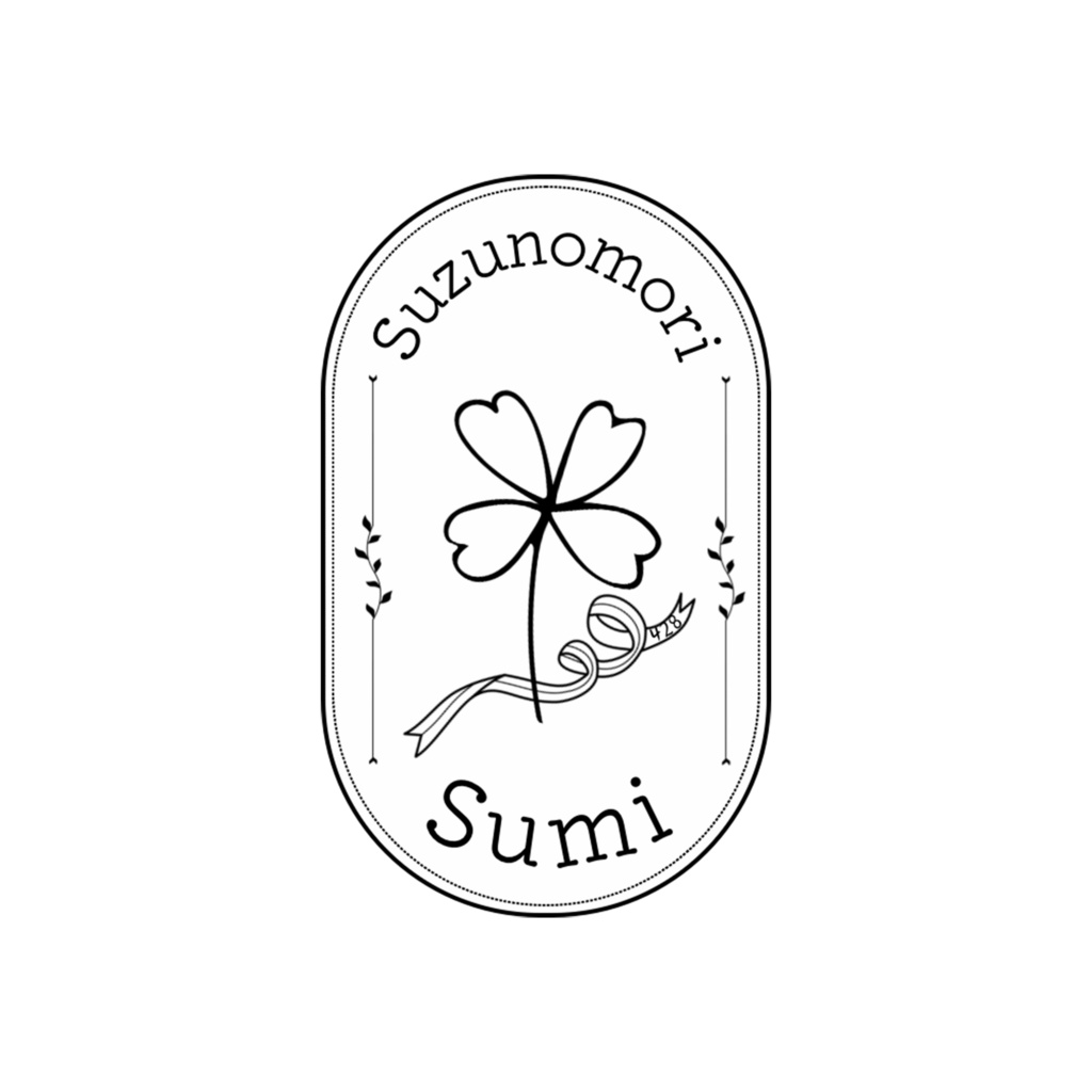 涼ノ森ロゴステッカー(カラバリあり)