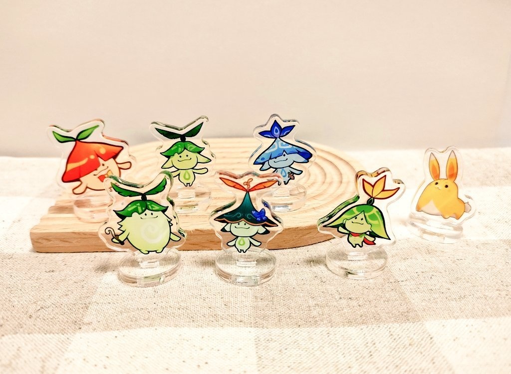 原神 アランナラ アクリルチャーム&アクリルスタンド(6種)