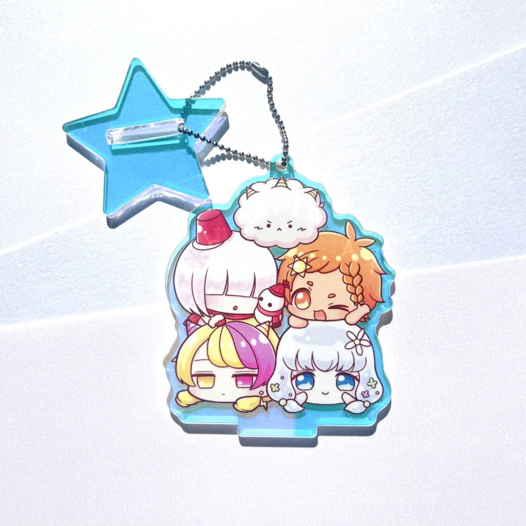おてんきむすめオーロラアクスタキーホルダー